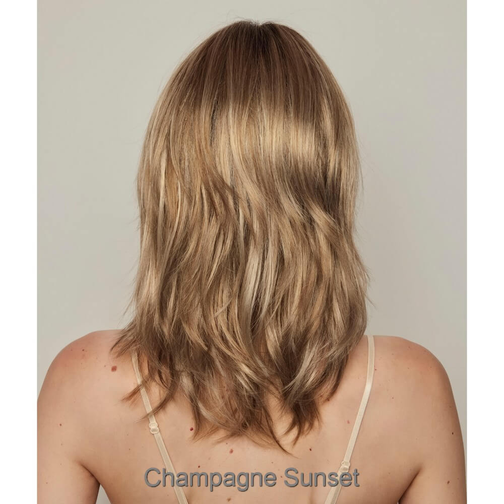Alicia by Orchid wig in Champagne Sunset