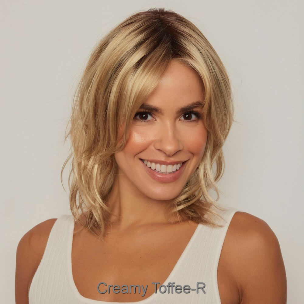 Alicia by Orchid wig in Creamy Toffee-R