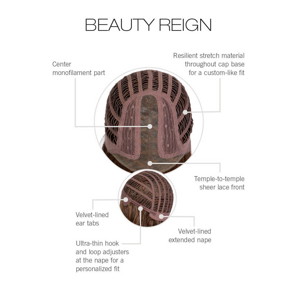 Beauty Reign by Gabor (Lace Front-Lace Part Wig)