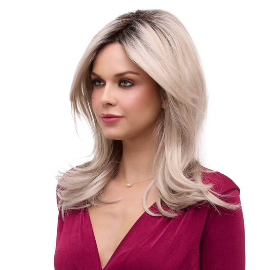 Bobbi by Envy wig in Silky Beige-R Image 1