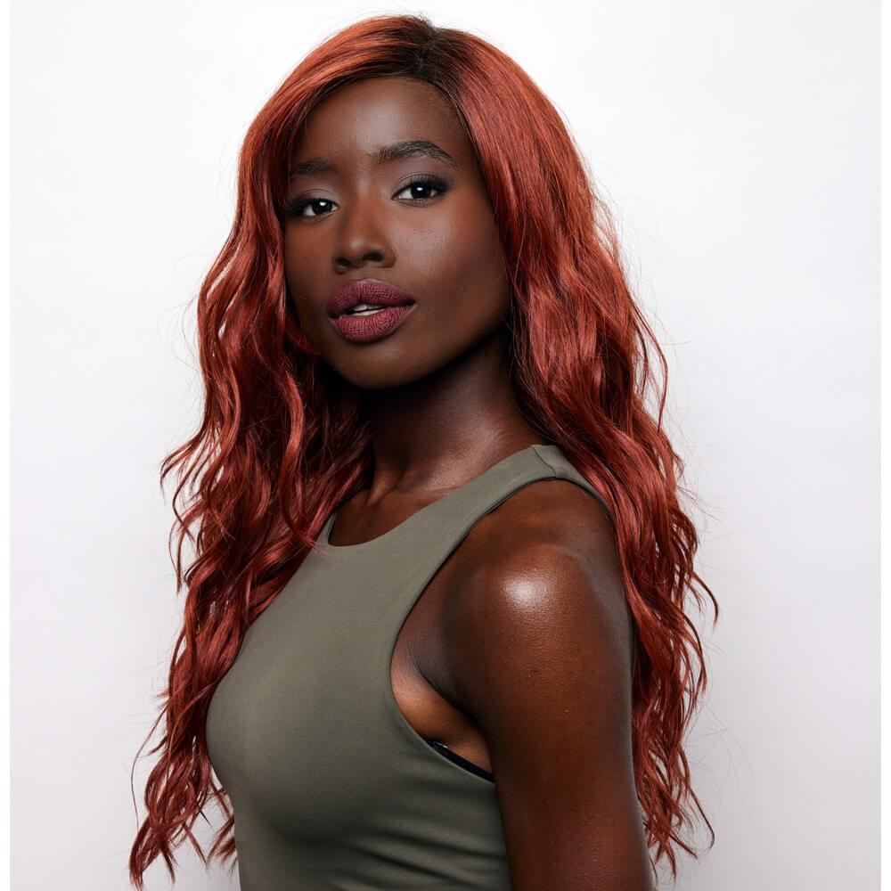 Brooklyn by Alexander Couture wig in Henna Red-R Image 2