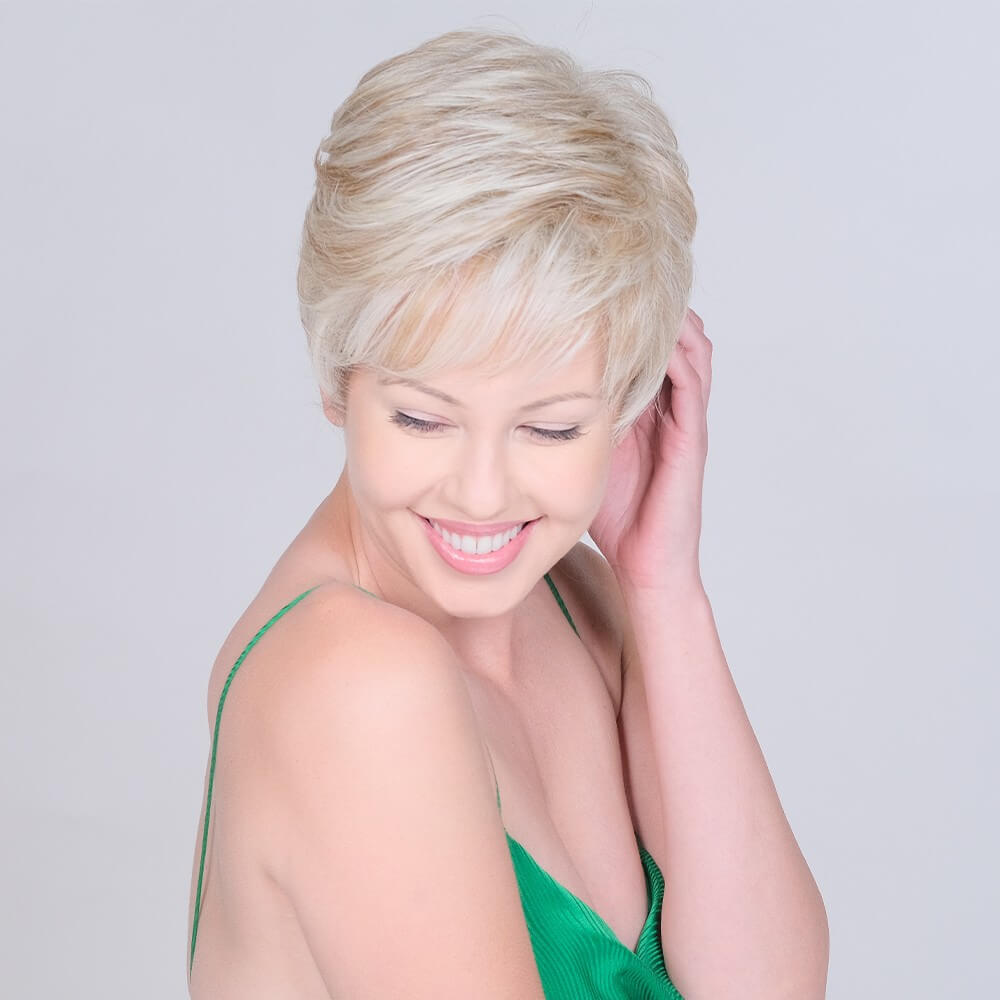 Bulletproof by Belle Tress wig in Cream Soda Blonde Image 3