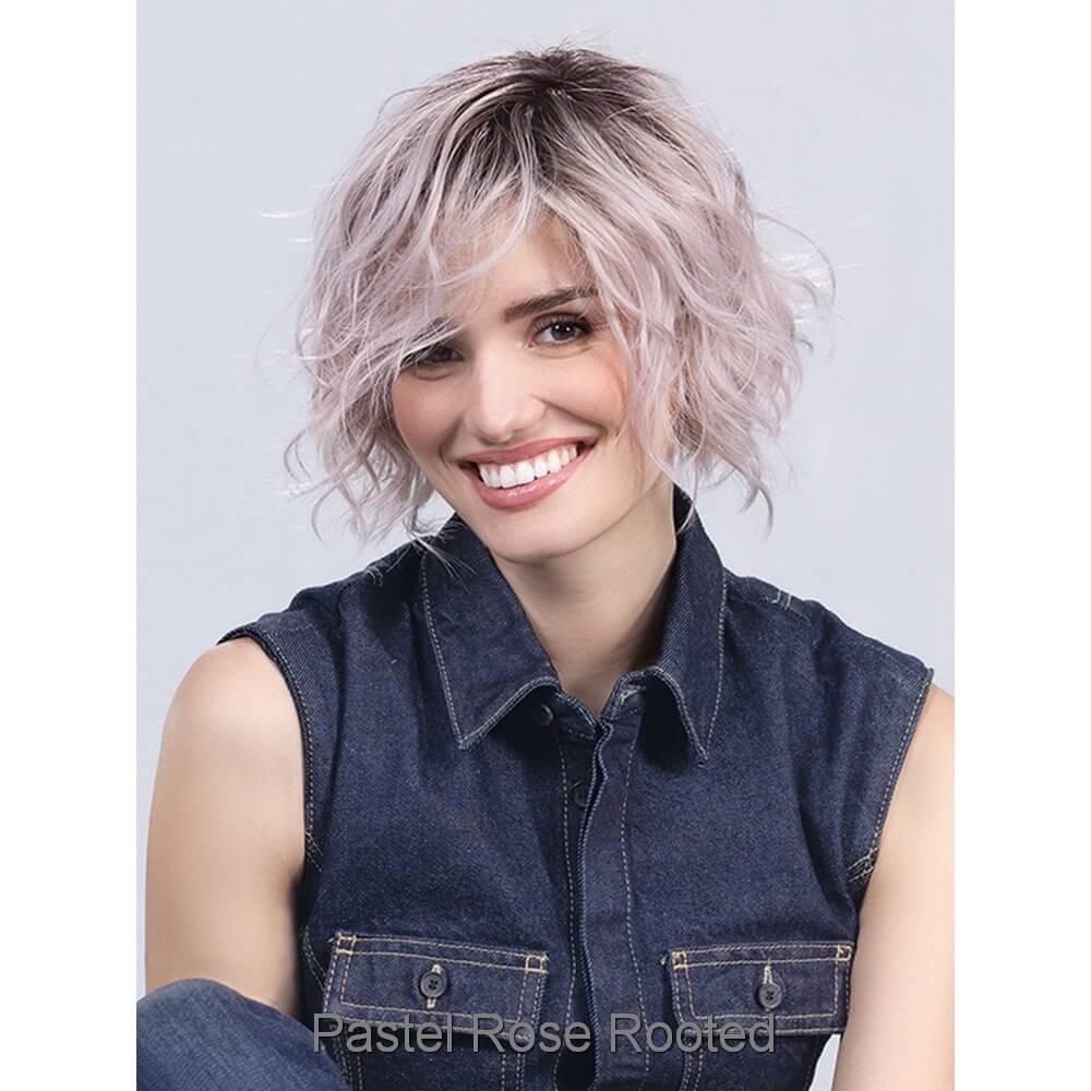 Cookie by Ellen Wille wig in Pastel Rose Rooted