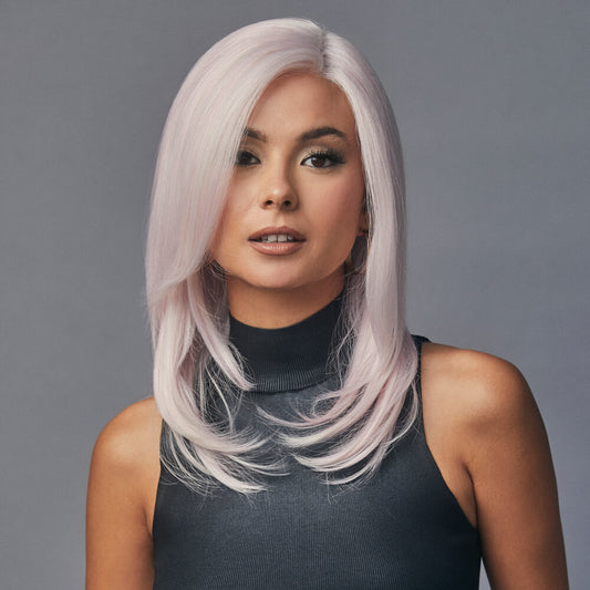 Cosmo Sleek by Rene of Paris wig in Icy Petal Image 1
