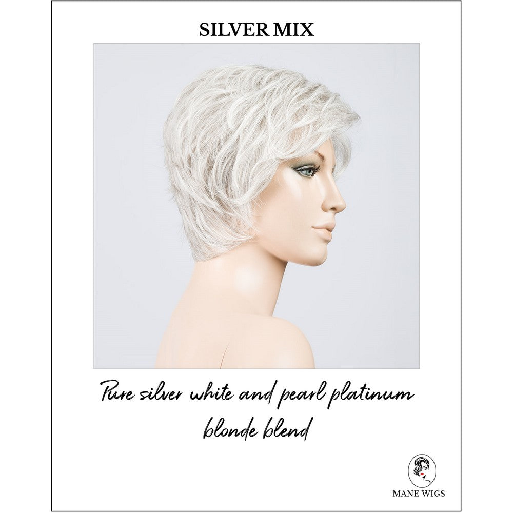 Cover wig by Ellen Wille in Silver Mix-Pure silver white and pearl platinum blonde blend