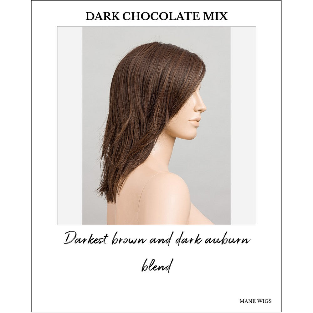 Flow by Ellen Wille wig in Dark Chocolate Mix-Darkest brown and dark auburn blend