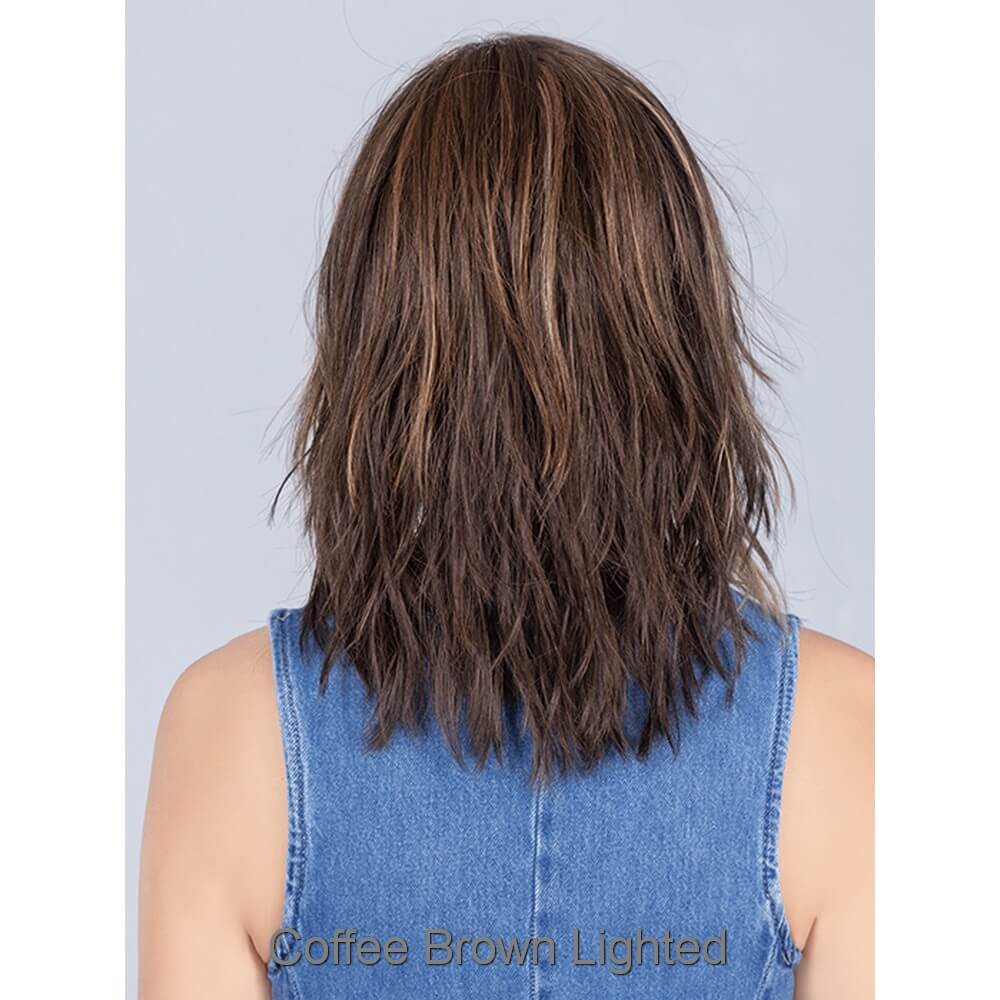 Flow by Ellen Wille wig in Coffee Brown Lighted