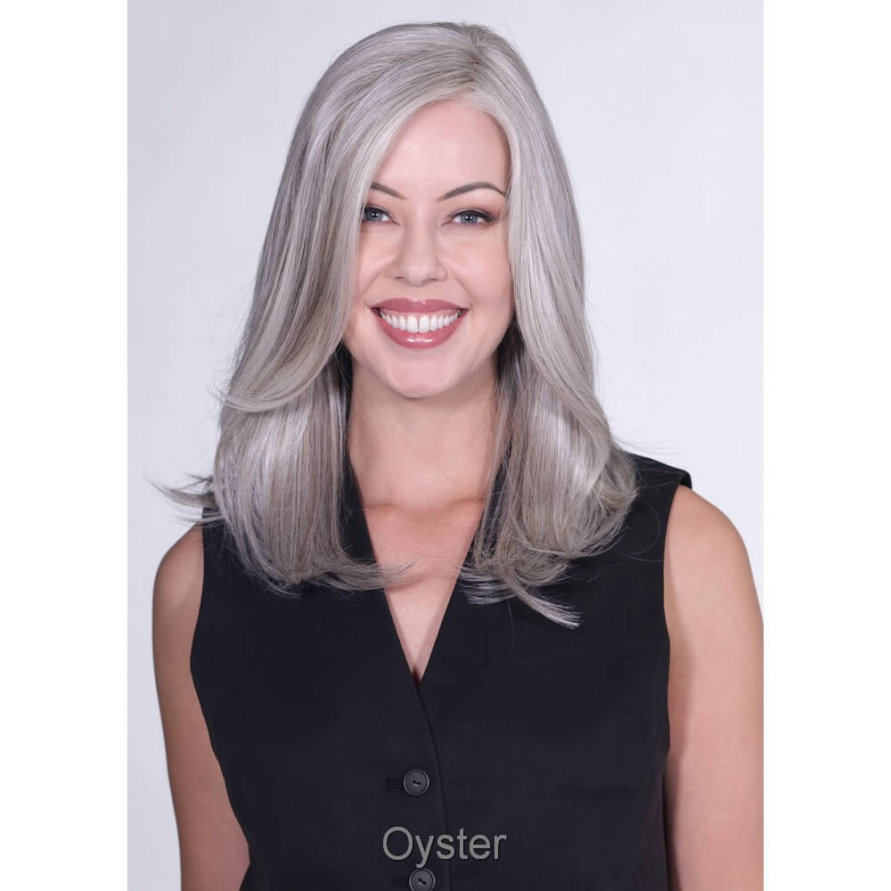 Fontaine by Belle Tress wig in Oyster Image 6
