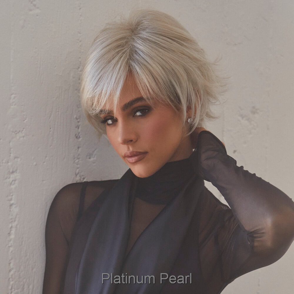 Kason by Rene of Paris wig in Platinum Pearl Image 3