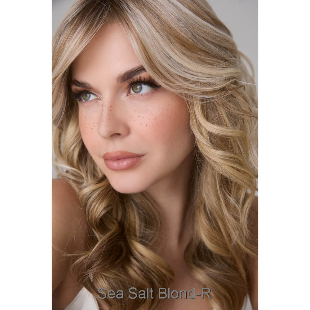 Medium Wavy Top Piece Mono by Amore
