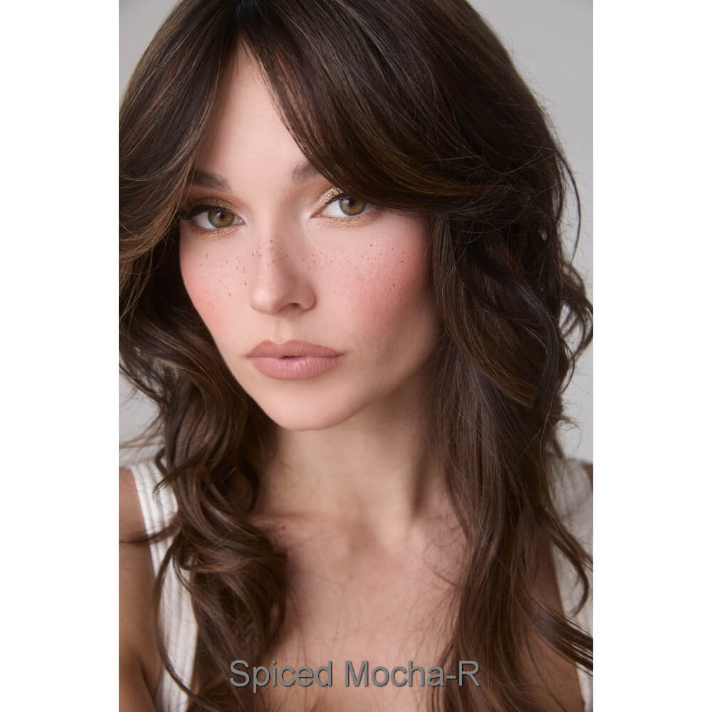 Medium Wavy Top Piece Mono by Amore
