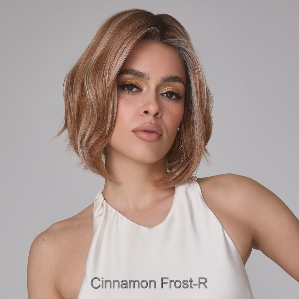 Mira by Amore wig in Cinnamon Frost-R