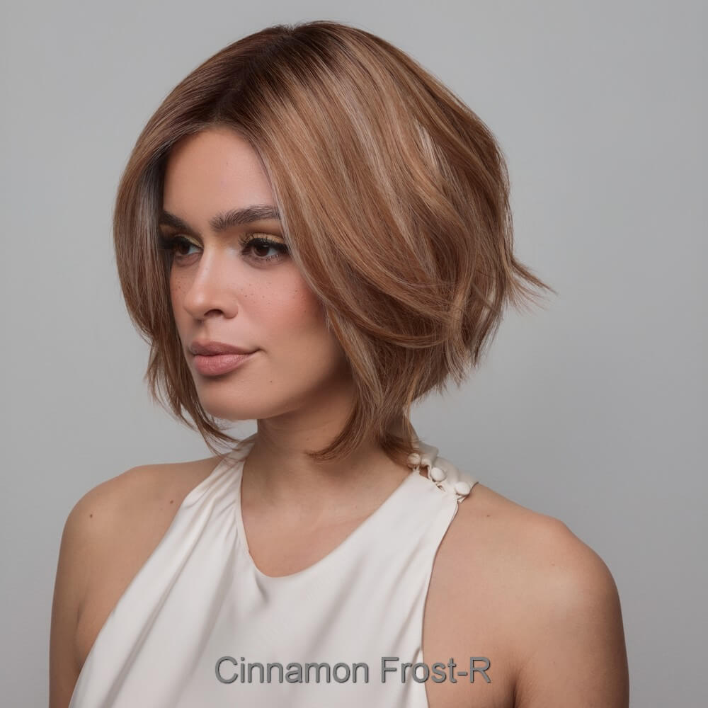 Mira by Amore wig in Cinnamon Frost-R