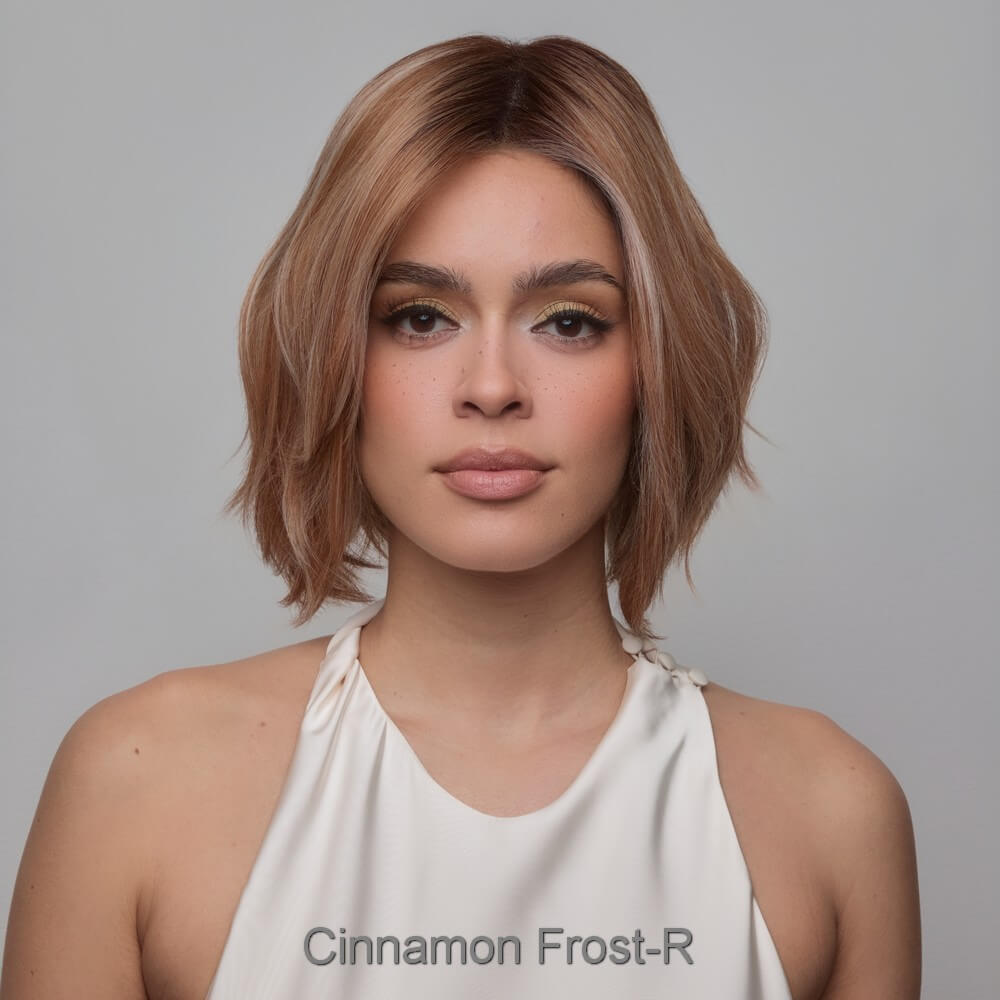 Mira by Amore wig in Cinnamon Frost-R