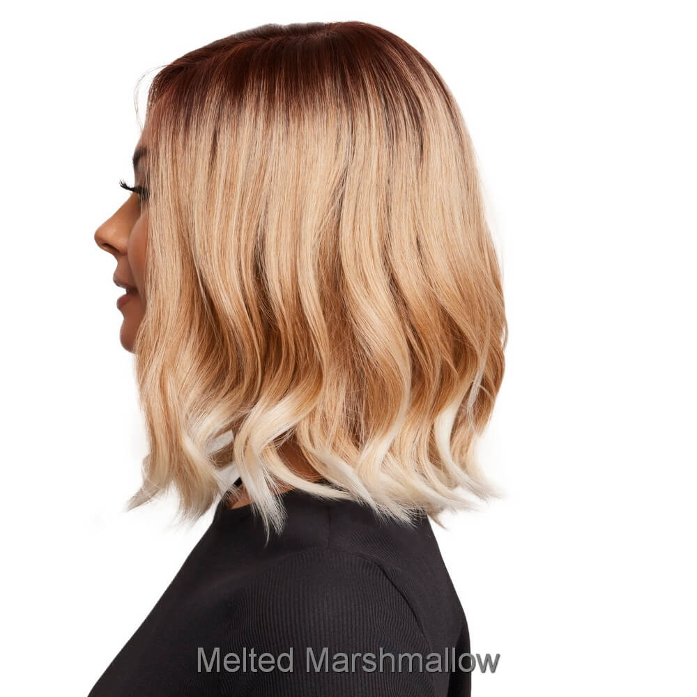 Panache Wavez by Rene of Paris wig in Melted Marshmallow Image 2