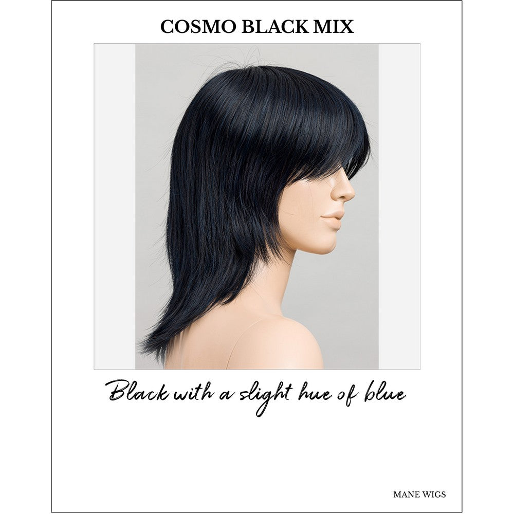 Rainbow by Ellen Wille in Cosmo Black Mix-Black with a slight hue of blue