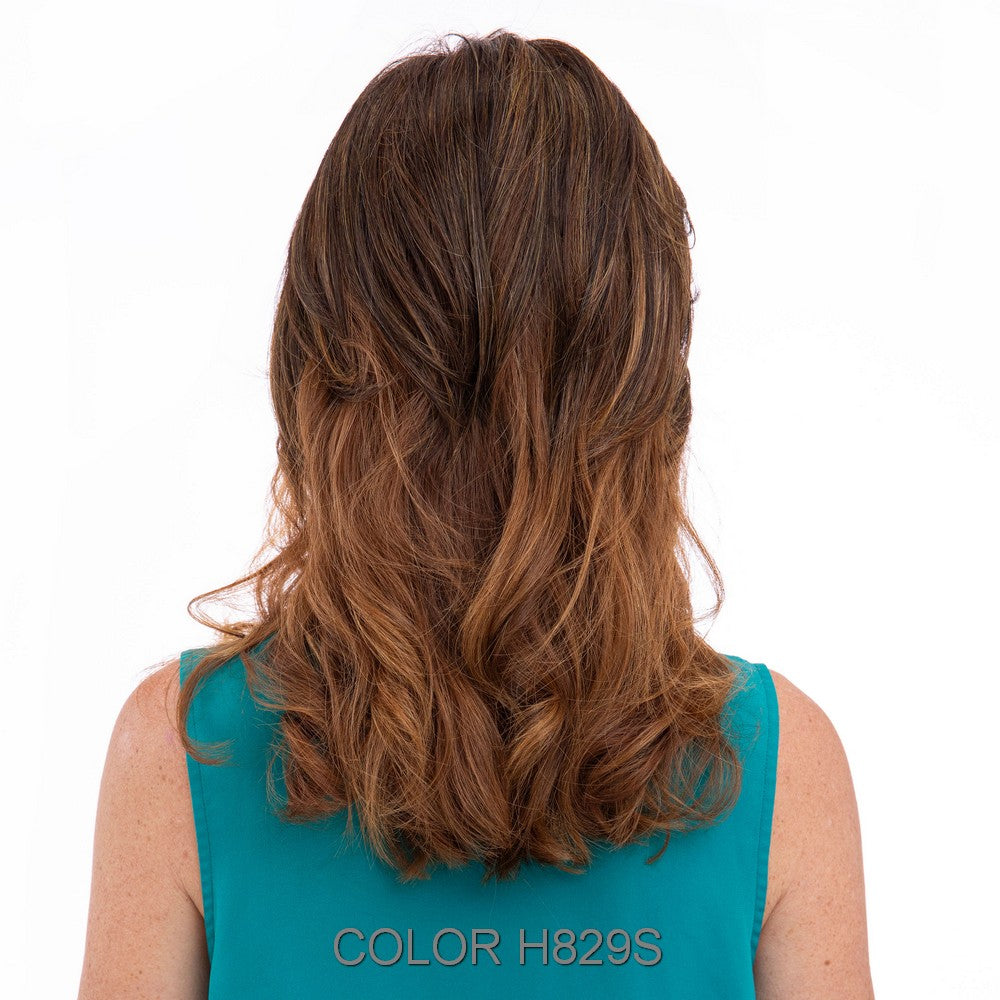 Hand-Tied Topper Short by Style Unveiled in Color H829S Image 4