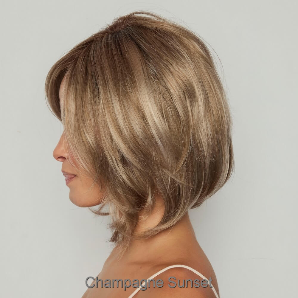 Sheena by Orchid wig in Champagne Sunset