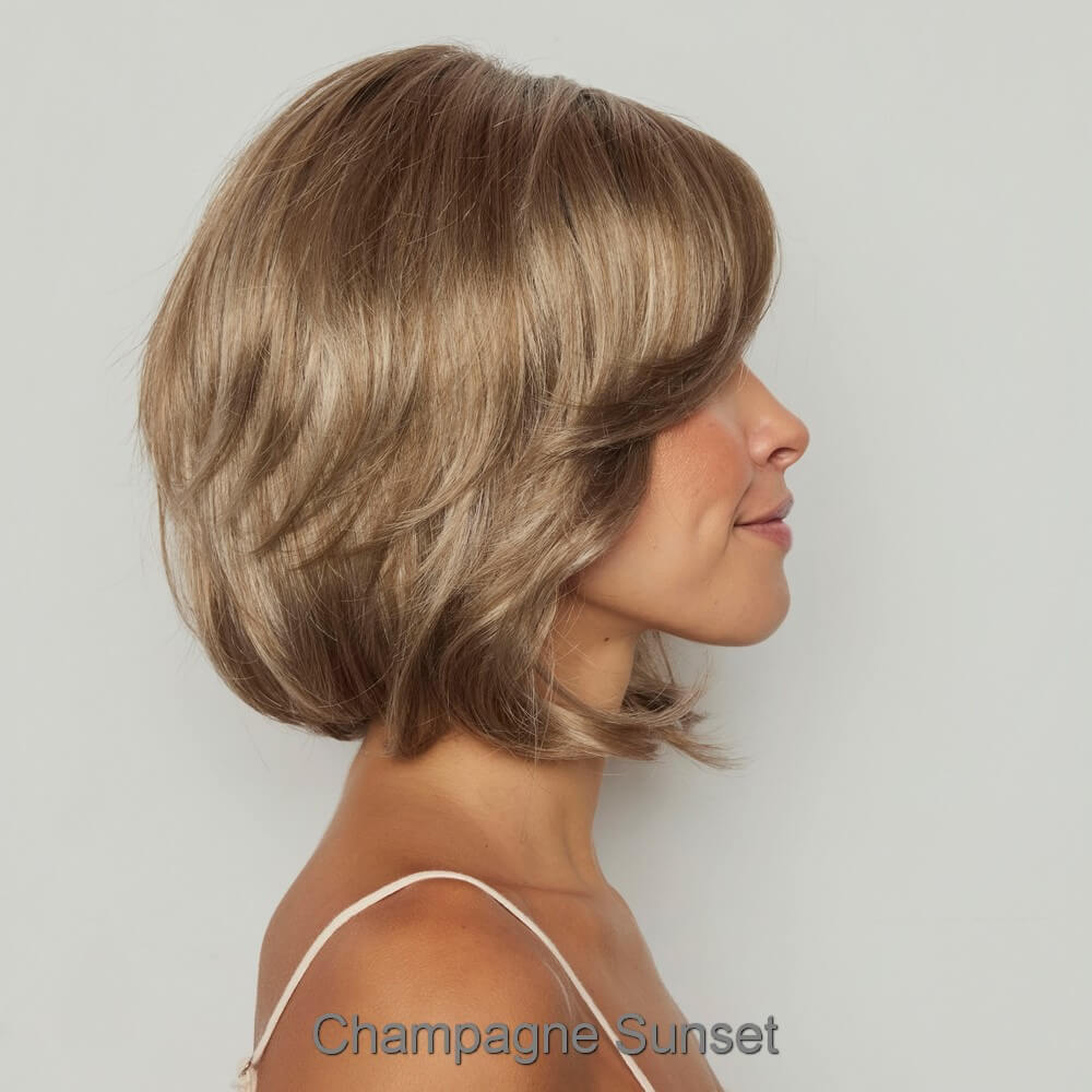 Sheena by Orchid wig in Champagne Sunset