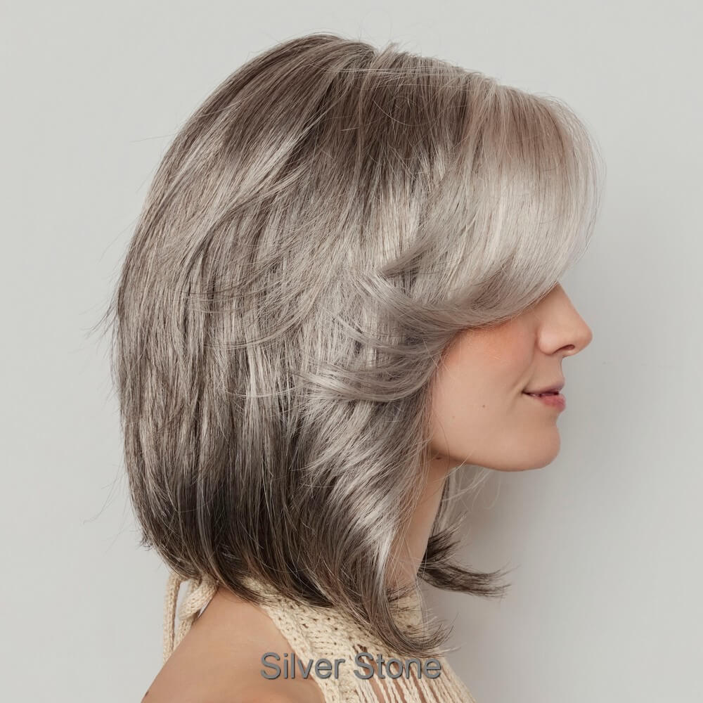 Sheena by Orchid wig in Silver Stone