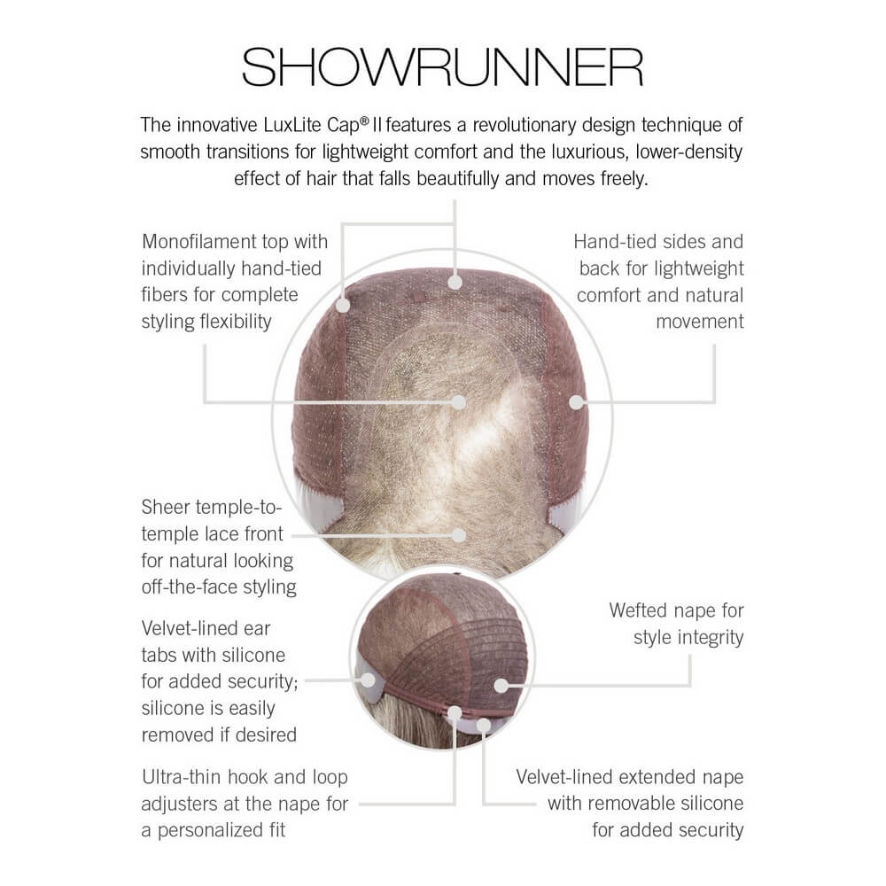 Showrunner by Raquel Welch cap construction