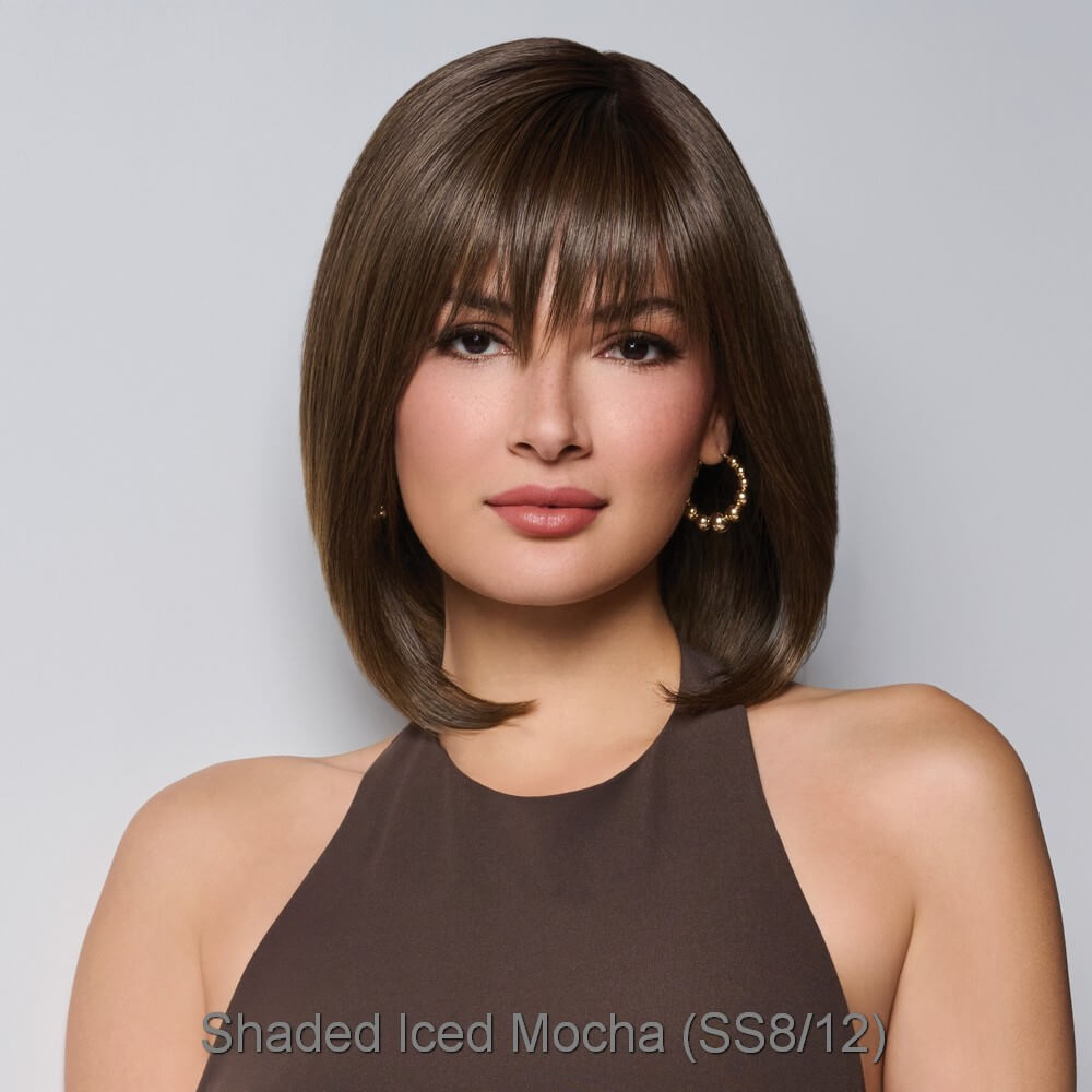 Straight To Camera by Raquel Welch wig in Shaded Iced Mocha (SS812)