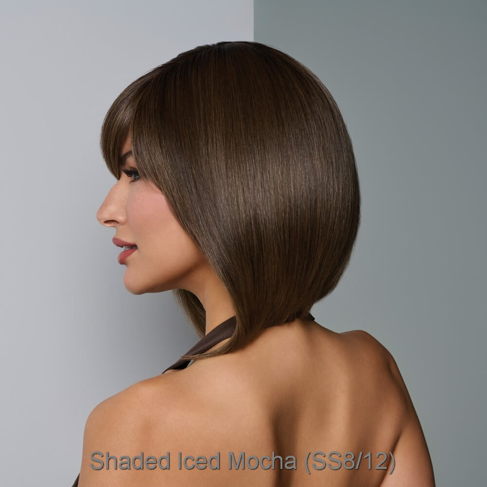 Straight To Camera by Raquel Welch wig in Shaded Iced Mocha (SS812)
