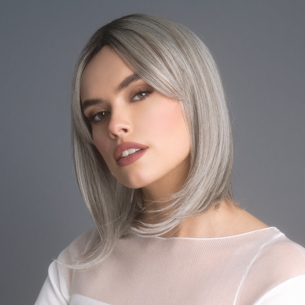 High Heat Mid Straight Topper by Alexander Couture in Silver Brown-MR Image 1