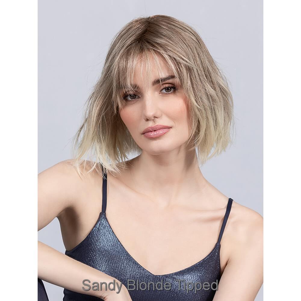 Vivi by Ellen Wille wig in Sandy Blonde Tipped