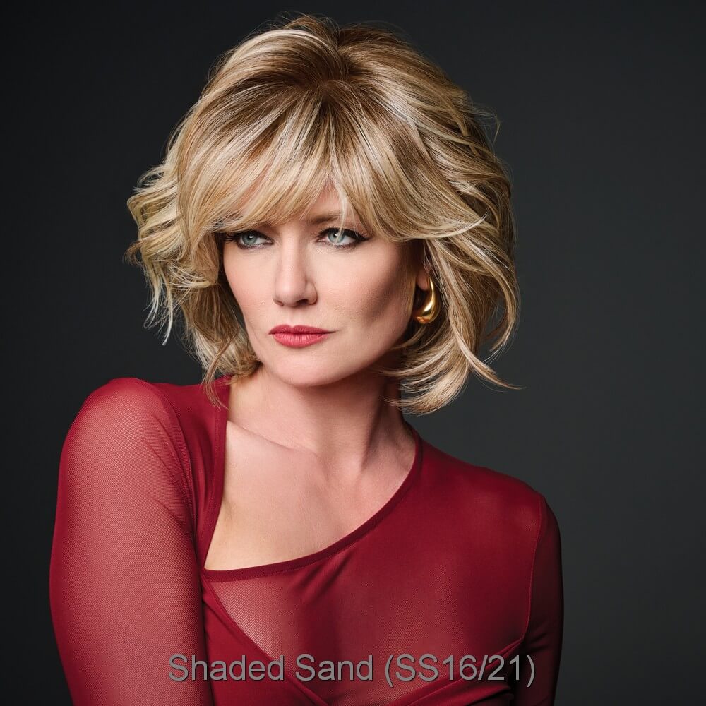 Waves And Raves by Raquel Welch wig in Shaded Sand (SS16/21)
