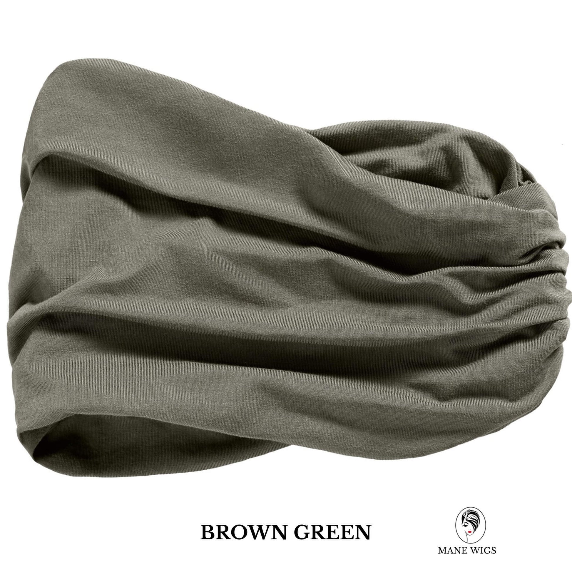 Christine Headwear Chitta Headband 338-Brown Green