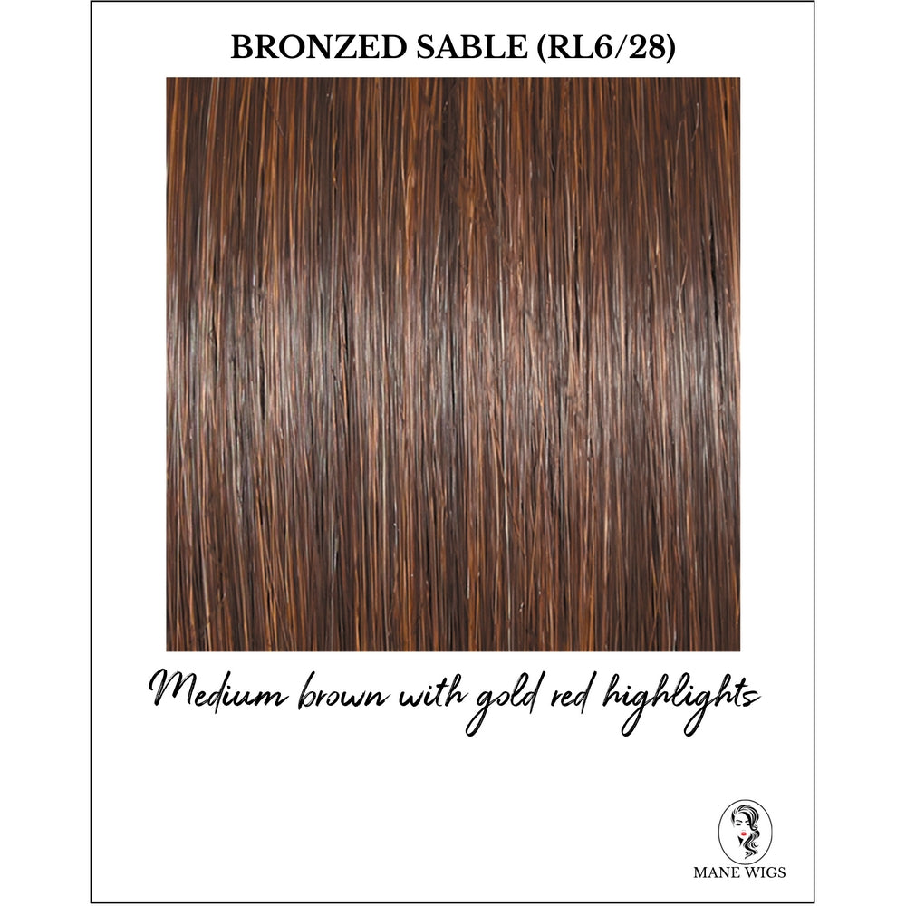 Bronzed Sable (RL6/28)-Medium brown with gold red highlights