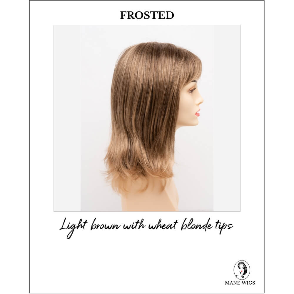 Jolie by Envy in Frosted-Light brown with wheat blonde tips