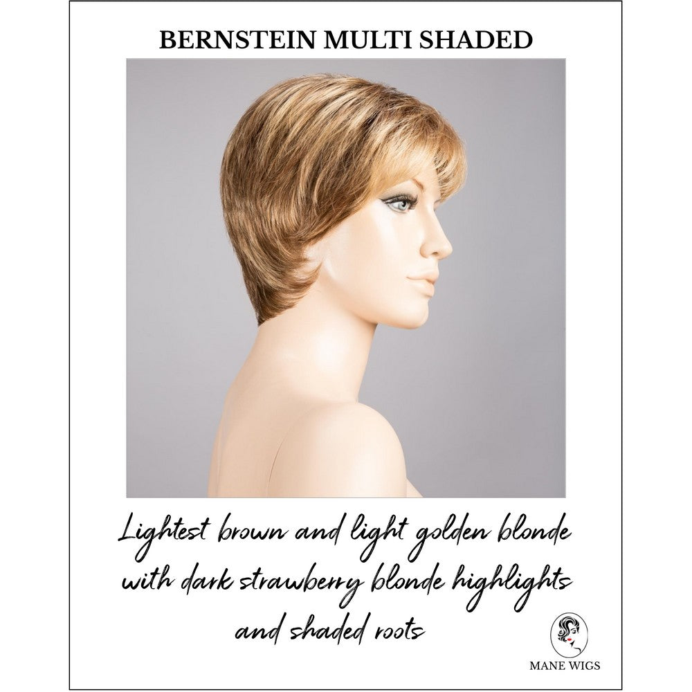 Napoli Soft by Ellen Wille in Bernstein Multi Shaded-Lightest brown and light golden blonde with dark strawberry blonde highlights and shaded roots