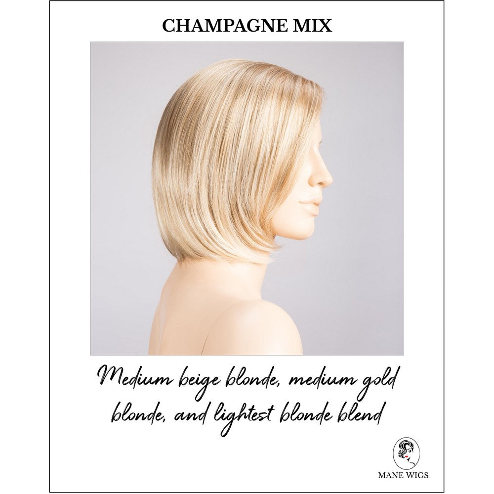 Narano by Ellen Wille in Champagne Mix-Medium beige blonde, medium gold blonde, and lightest blonde blend
