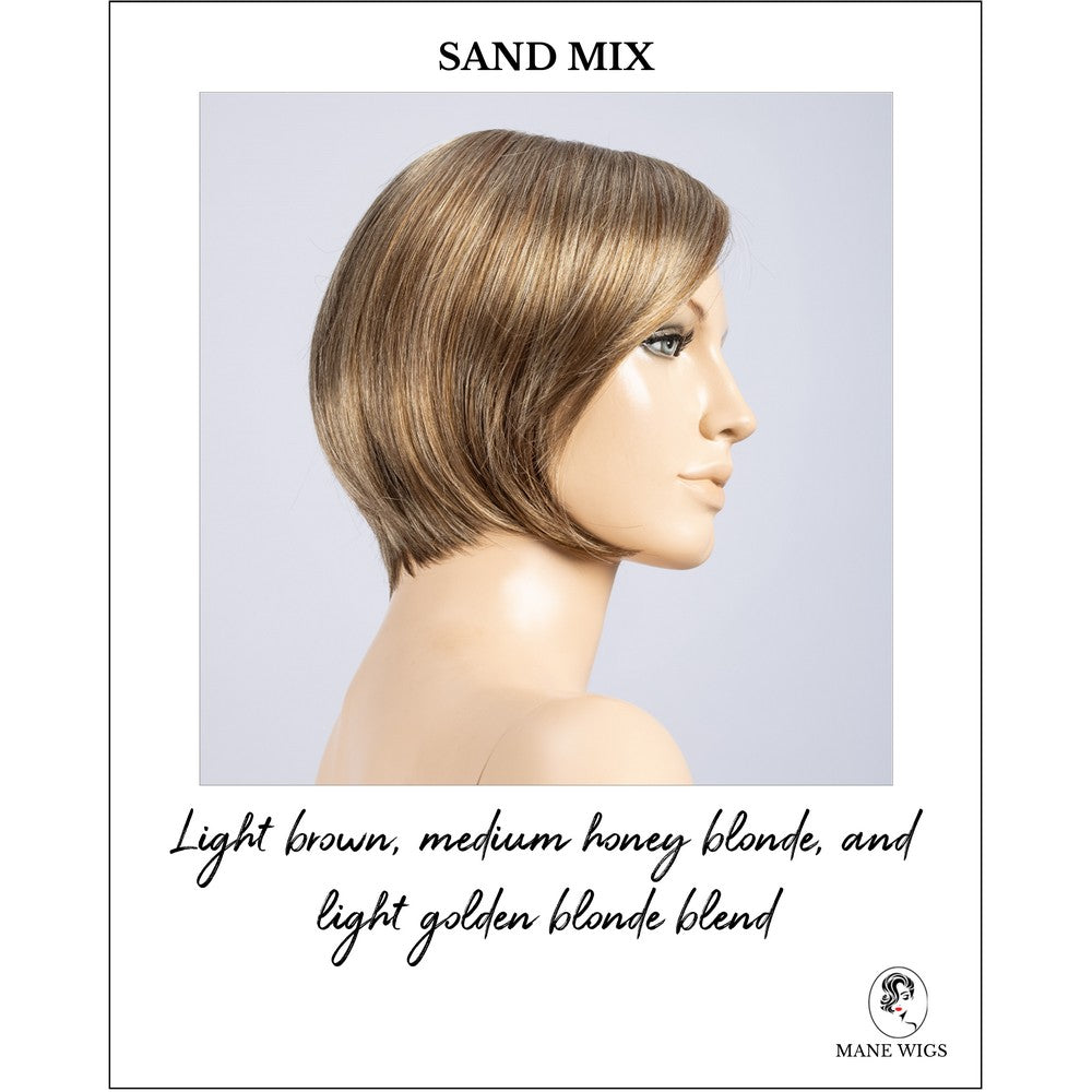 Piemonte Super by Ellen Wille in Sand Mix-Light brown, medium honey blonde, and light golden blonde blend