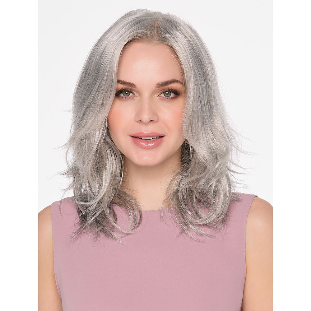 Amanda by Envy wig in Medium Grey