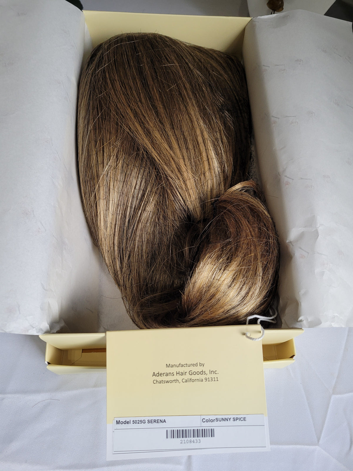 OPEN BOX-Serena by Orchid (Basic Cap Wig)