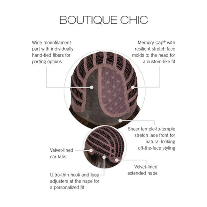 Boutique Chic by Raquel Welch (Lace Front-Mono Part Wig)