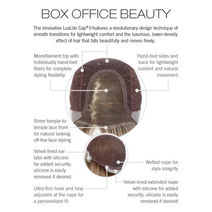 Box Office Beauty by Raquel Welch (Lace Front-Mono Top-Hand Tied Wig)