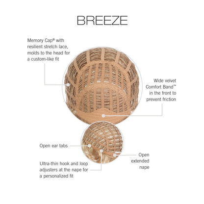 Breeze by Raquel Welch cap construction