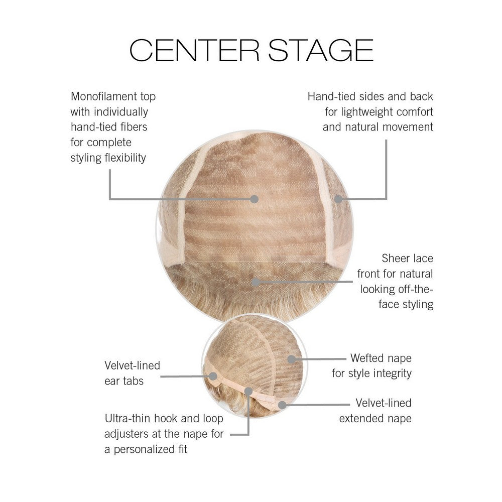 Center Stage by Raquel Welch cap construction