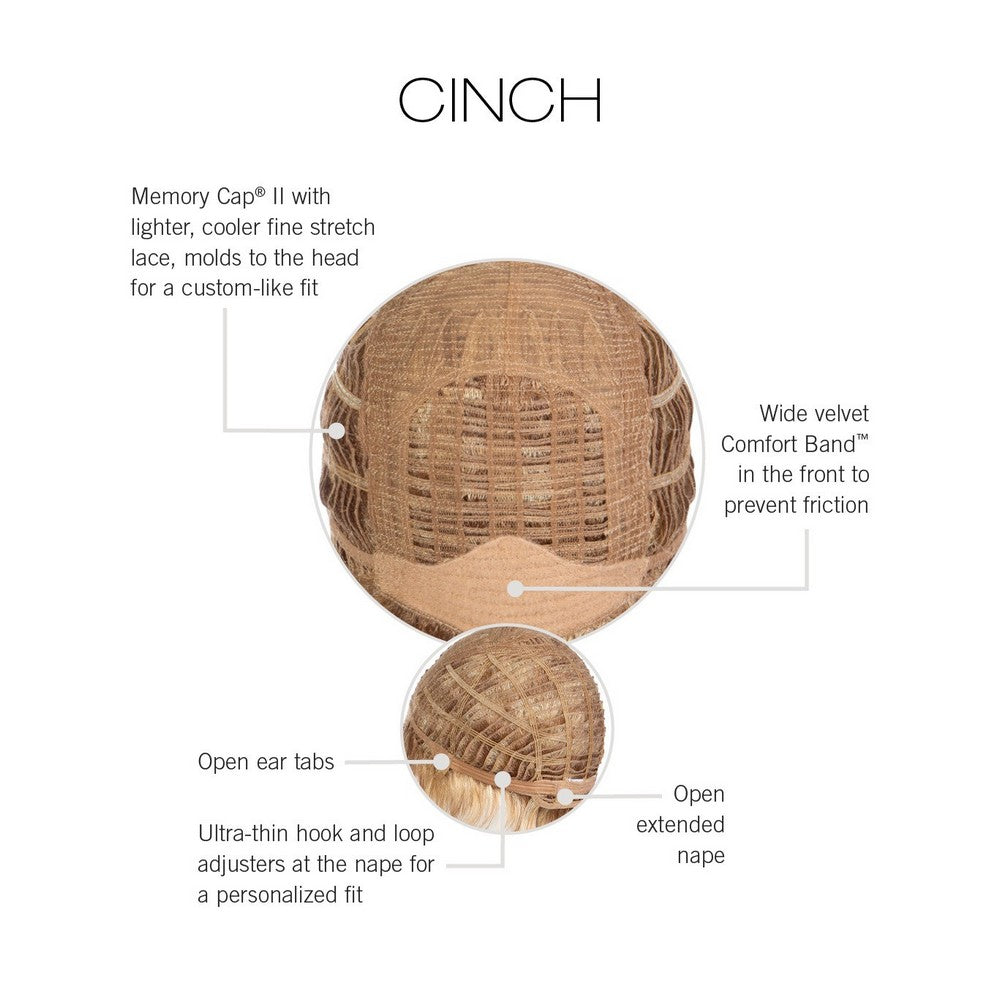 Cinch by Raquel Welch cap construction