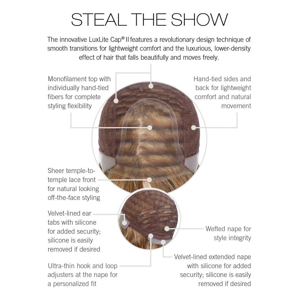 Steal The Show by Raquel Welch (Lace Front-Mono Top-Hand Tied Wig)