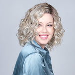 Load image into Gallery viewer, Alexandria by Belle Tress wig in Butterbeer Blonde Image 5
