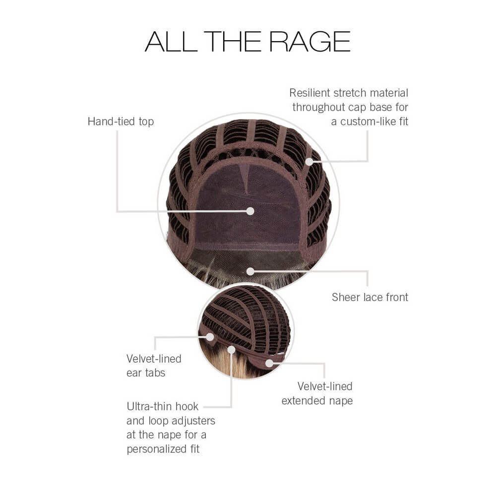 All The Rage by Gabor (Lace Front-Hand Tied Top Wig)