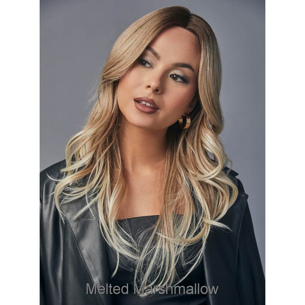 Allure Wavez by Rene of Paris wig in Melted Marshmallow Image 4