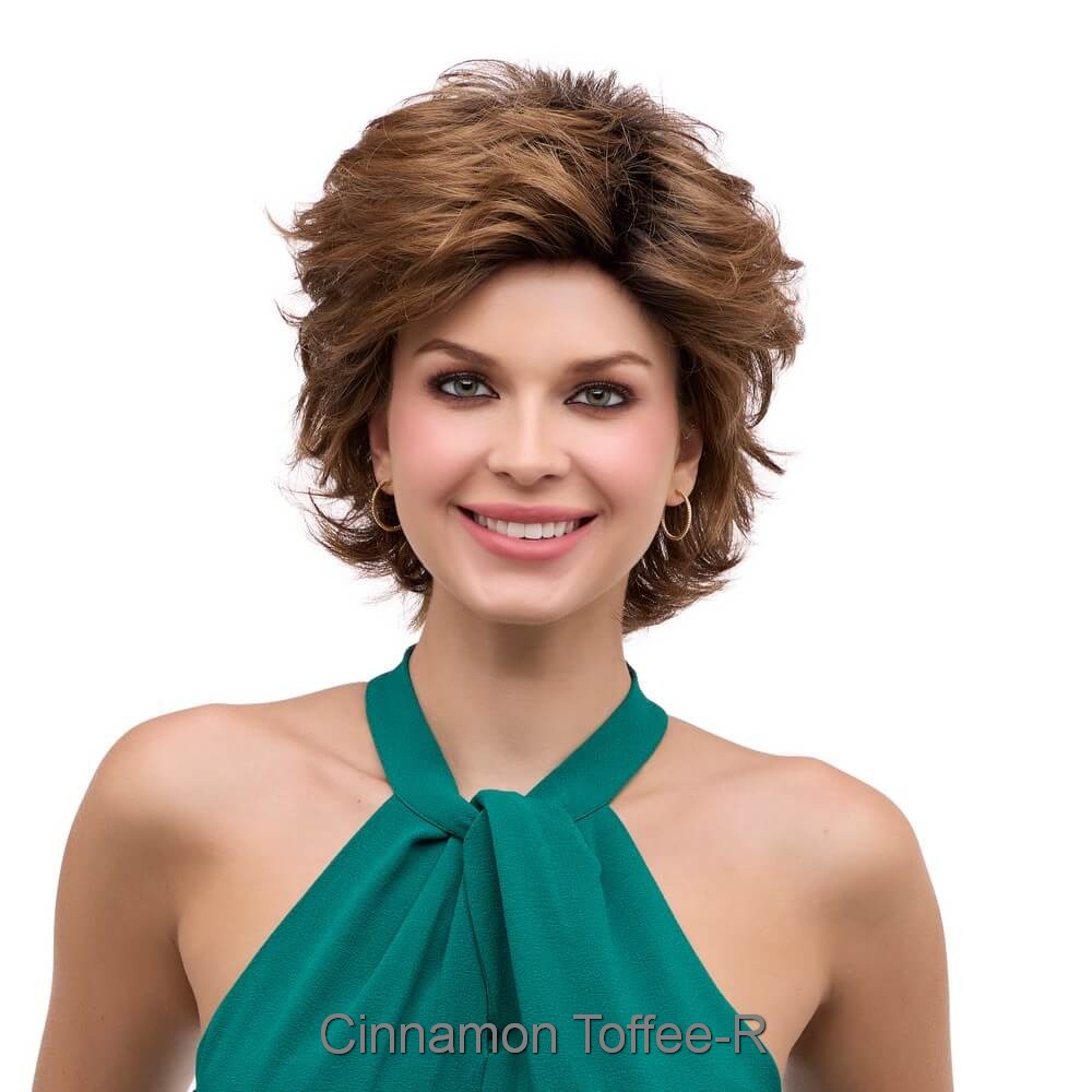 Alyssa by Envy wig in Cinnamon Toffee-R Image 2