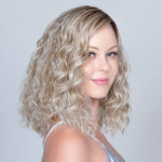 Load image into Gallery viewer, Amber Rock by Belle Tress wig in Butterbeer Blonde Image 5
