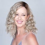 Load image into Gallery viewer, Amber Rock by Belle Tress wig in Butterbeer Blonde Image 2
